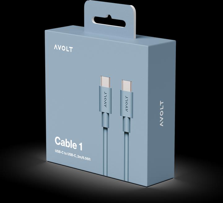 Produktbild Avolt Cabel 1 USB-C auf USB-C (100 W) Ladekabel (2 m)