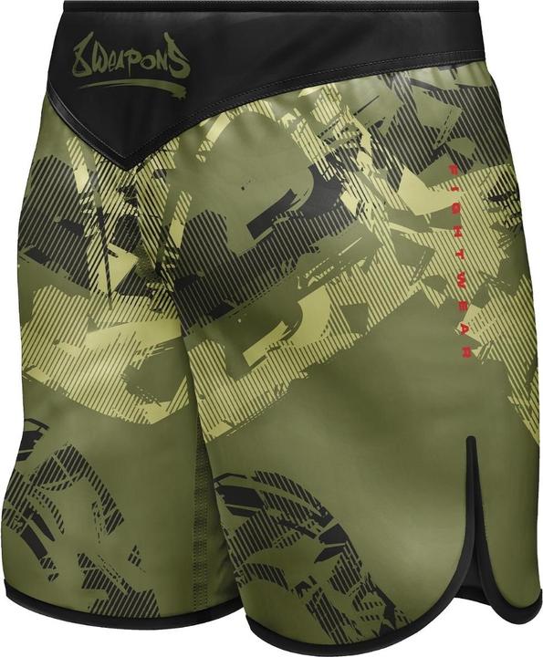 Produktbild 8Weapons 8 WEAPONS Fight Shorts, Hit 2.0, olive-black, L (L)