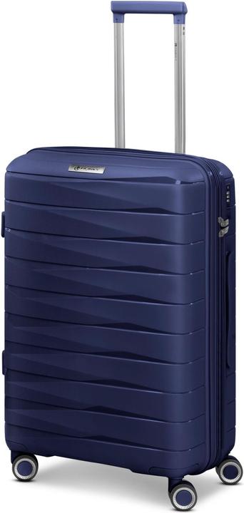 Actual product image Franky London 4-wheel suitcase set 3-piece with expansion fold (187 l, XL (from 140l))