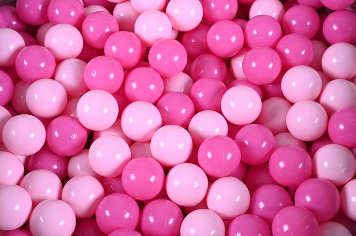 Actual product image Knorrtoys Ball set approx. Ø6 cm - 300 balls/soft pink