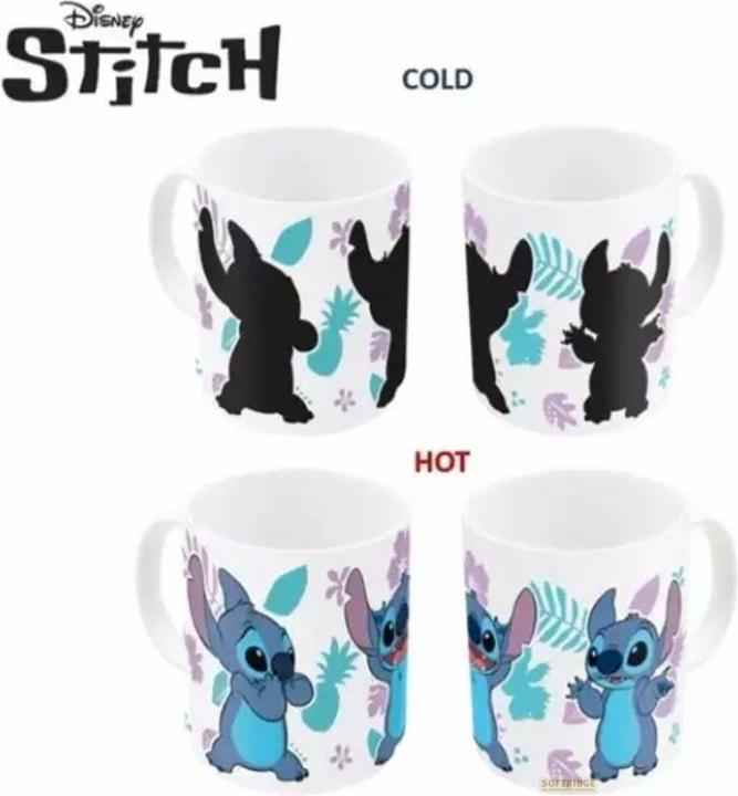 Stor STITCH & ANGEL - Mug Thermoréactif - 325ml (325 ml, 1 x)