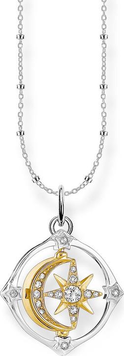 Immagine prodotto Thomas Sabo Collana Moon & Star Movable (Argento 925, 38 cm)