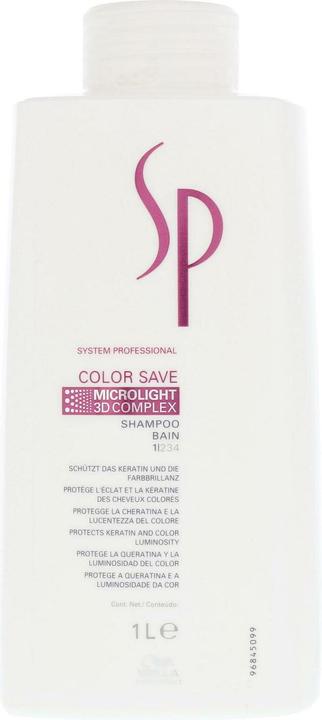 Wella System Professionals Color Save Shampoo-1000ml (1000 ml, Flüssiges Shampoo)