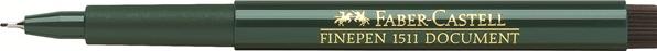 Immagine prodotto Faber-Castell Penna in fibra Finepen 1511 (Nero, 1 x)
