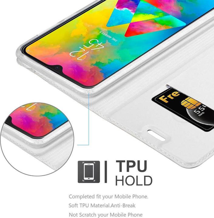 Immagine prodotto Cadorabo Copertina in stile libro di classe (Samsung Galaxy M20)