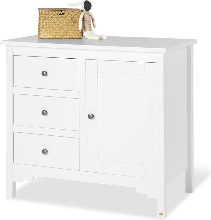 Actual product image Pinolino Children's room set "Chalet" wide, 2 pcs. (Changing unit, Baby cot)