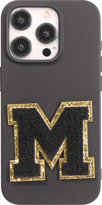 Immagine prodotto PhoneLook Adesivo Sticker per smartphone Lettera M ricamata in 3D