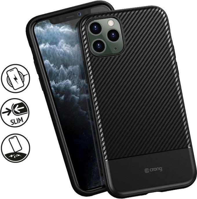 Actual product image Crong Prestige Carbon Cover Case for iPhone 11 Pro (black) (Apple iPhone 11 Pro)