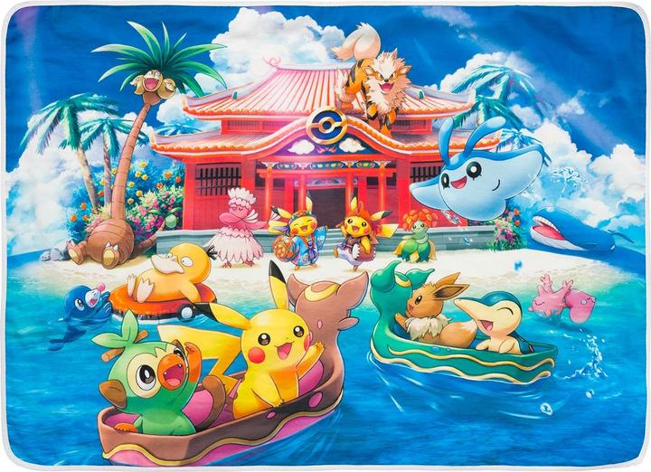 Actual product image Pokémon Pokemon Centre Original Blanket Paldea Region Map (70 x 100 x 2 cm)