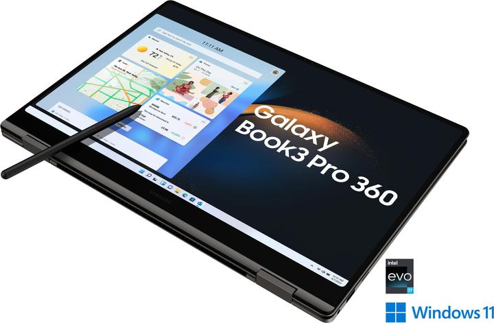 Immagine prodotto Samsung Galaxy Book3 Pro 360 (16", Intel Core i7-1360P, 16 GB, 512 GB, DE)