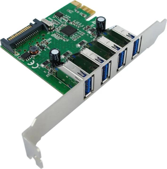 Image du produit Value Carte PCI Express, USB 3.0, 4 ports