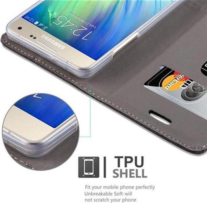Produktbild Cadorabo Book Jeans Optik Cover (Samsung Galaxy A5)