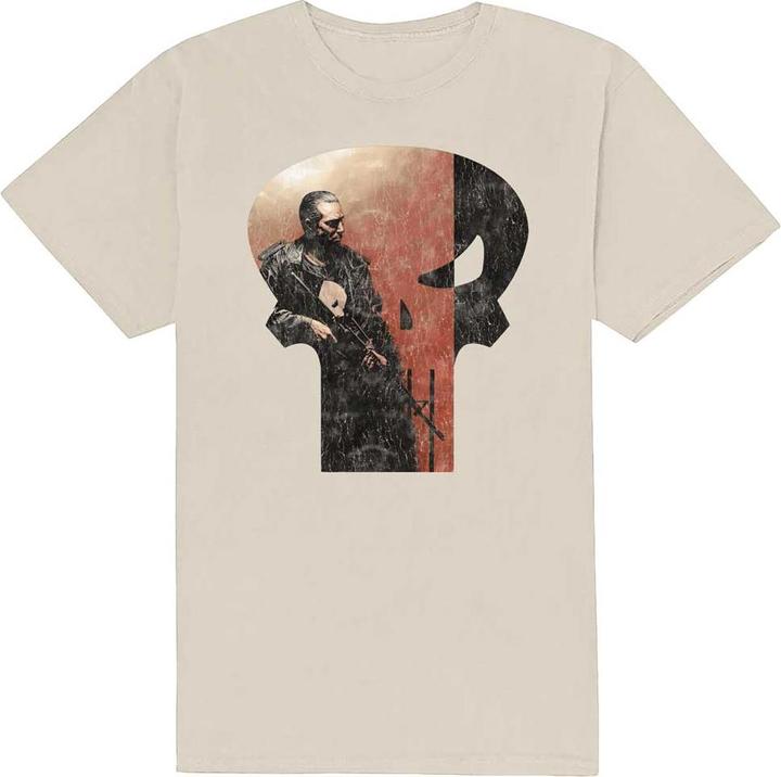 Marvel Skull Outline Character