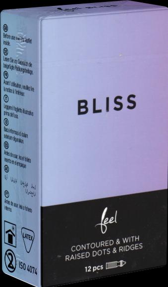 Feel Bliss» 12 erregend strukturierte Kondome für mehr Lust (12 Stk.)