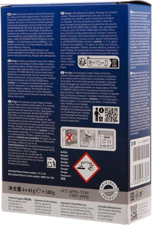 Actual product image Siemens Machine cleaner for dishwashers (Powder)