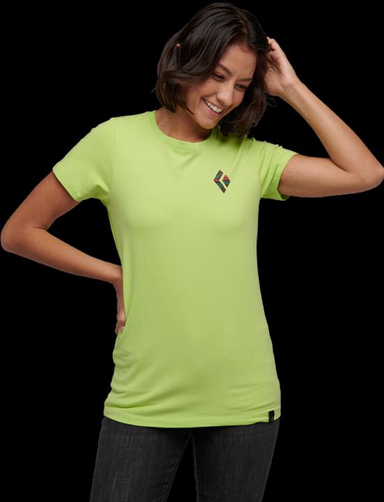Black Diamond W Mountain Diamond Ss Tee (L)