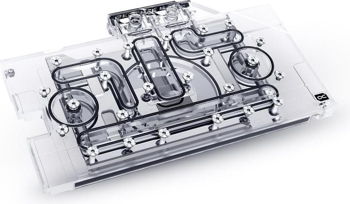 Alphacool Ice Block Aurora GPX-N RTX 3070 TUF/Dual with Backplate - Acrylic + Nickel