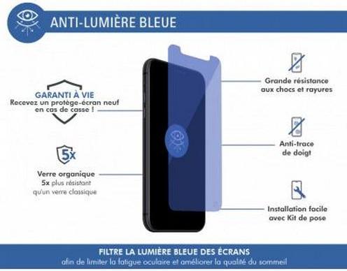 Actual product image Bigben Connected Display protection with blue light filter (1 Piece, Apple iPhone XR, K11)