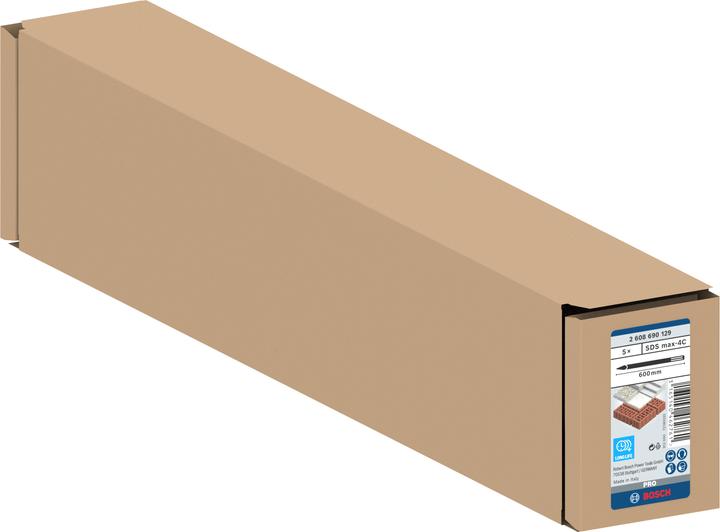 Produktbild Bosch Professional Zubehör PRO SDS max-4C Spitzmeissel-Set, 600 mm (600 mm)