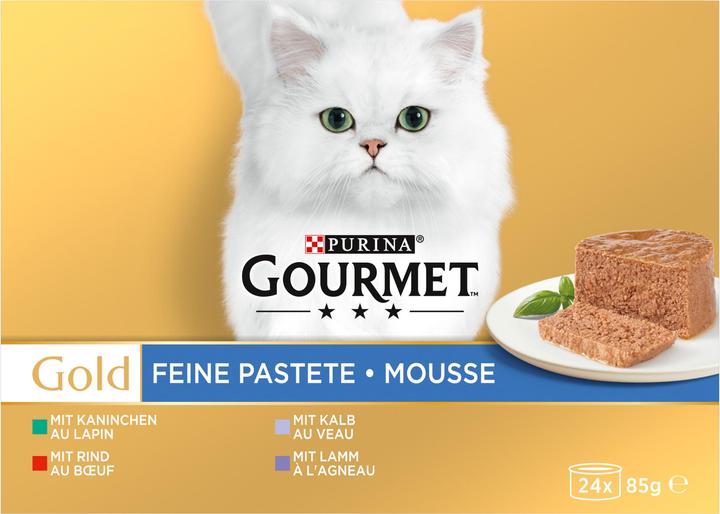 Actual product image Gourmet Fine pâté (Adult, 24 pcs., 2040 g)