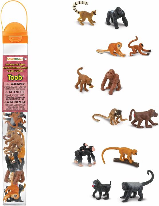 Actual product image Safari Toob Monkeys / Apes