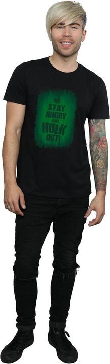 Actual product image Mens Hulk Stay Angry T-Shirt (3XL)