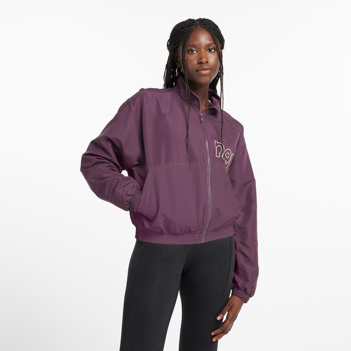 New Balance W Color Blocked Woven Jacket (S)