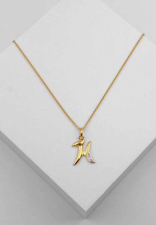 Produktbild Muau Buchstabe (Weissgold, 750/18K Gelbgold)