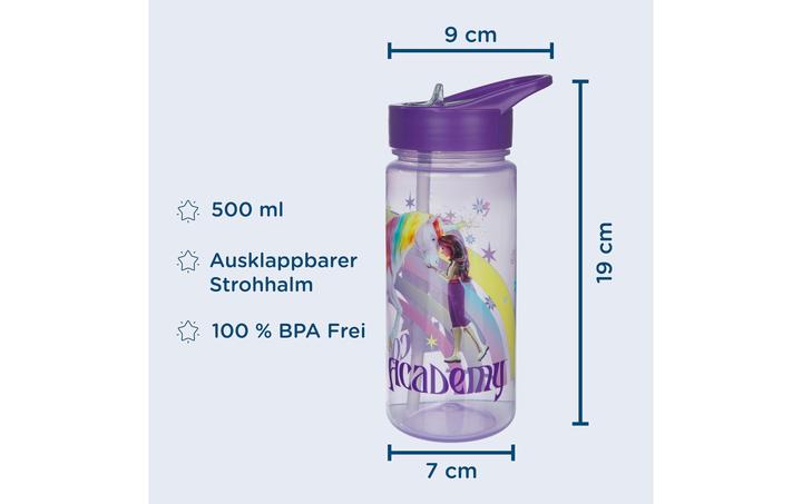 Produktbild Undercover Unicorn Academy - Scooli - Trinkflasche - ca. 500 ml (0.50 l)