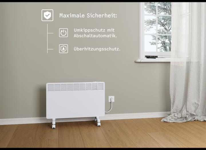 Produktbild Stiebel Eltron EG-50-PL2- PE Konvektor-Heizung Standgerätf ür ca. 25 m², TÜV geprüft, elektr. Regler (2000 W)