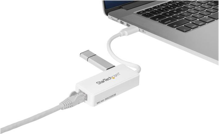 Actual product image StarTech GIGABIT USB 3.0 NIC - WHITE (USB 3.0, RJ45 (1x))