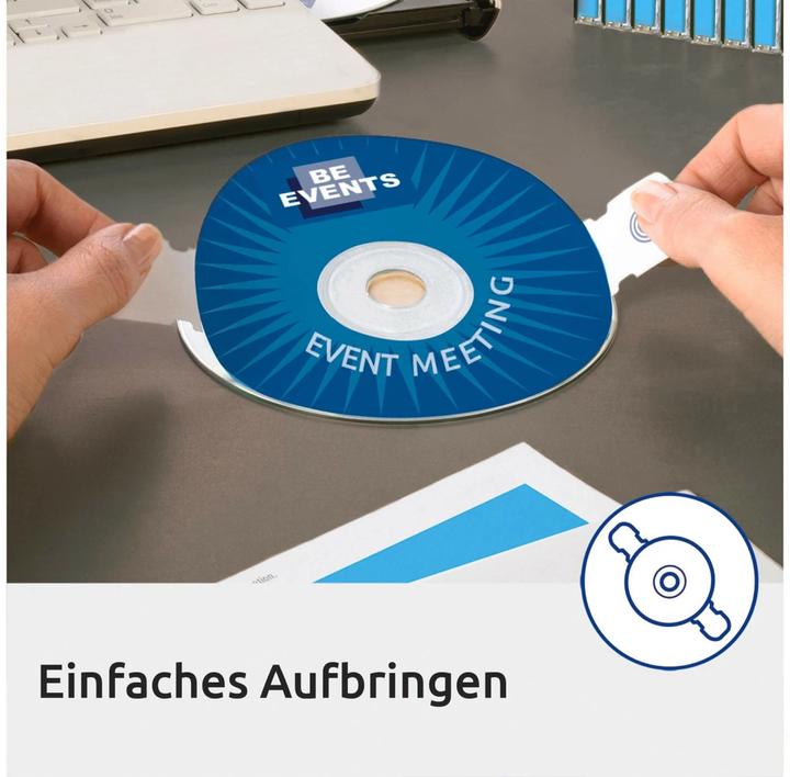 Produktbild Avery CD-Etiketten SuperSize
