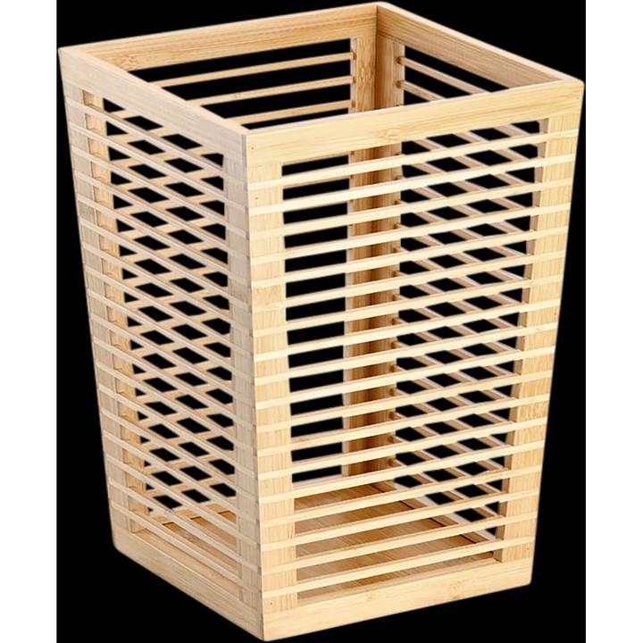 Image du produit Zeller Present Corbeille à papier, bambou