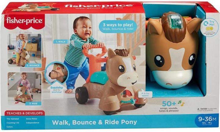 Produktbild Fisher-Price Hopp Hopp Pony Rutschfahrzeug (s/o)