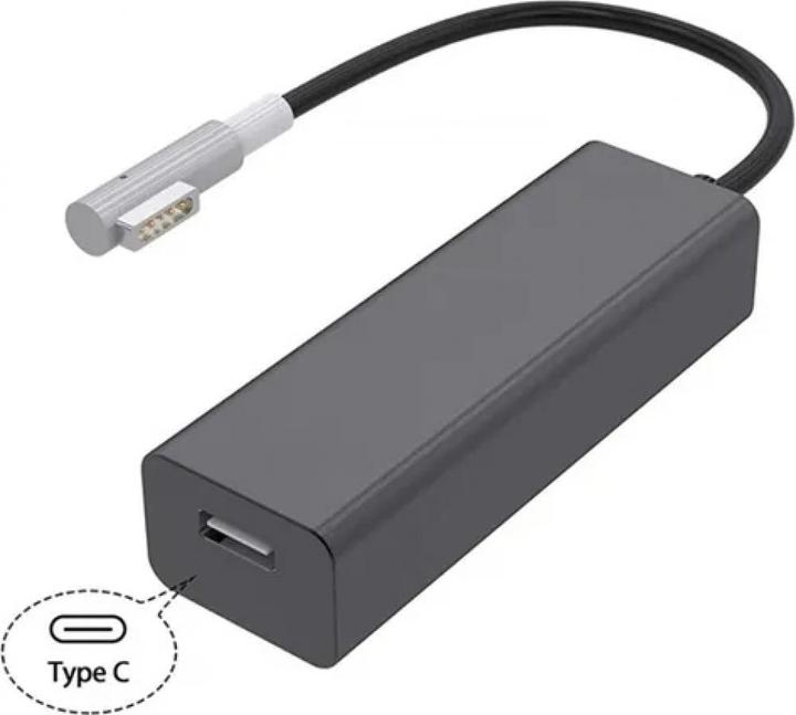 Actual product image PowerGuard USB-C MagSafe Adapter Converter L-Style (45W)