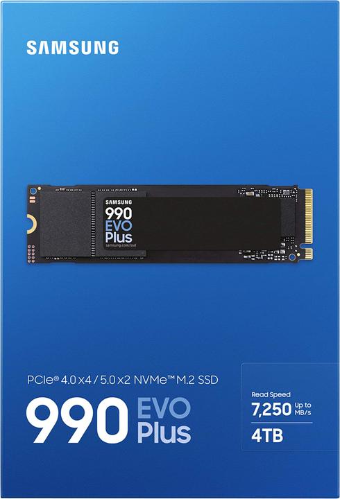 Produktbild Samsung 990 EVO Plus (4000 GB, M.2 2280)