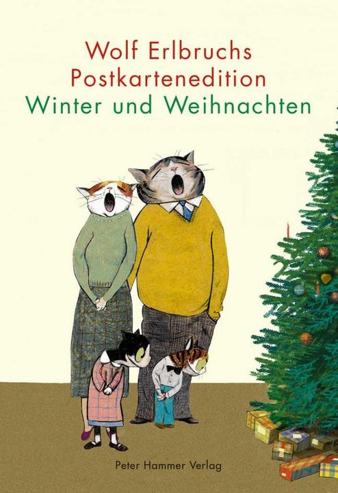 Actual product image Wolf Erlbruchs Postkartenedition Winter