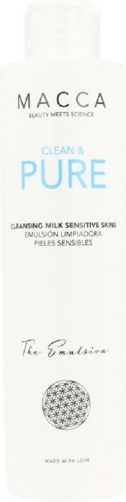 Immagine prodotto Macca Cosmetics Latte detergente CLEAN & PURE per pelli sensibili 200 ml (Lozione detergente, 200 ml)