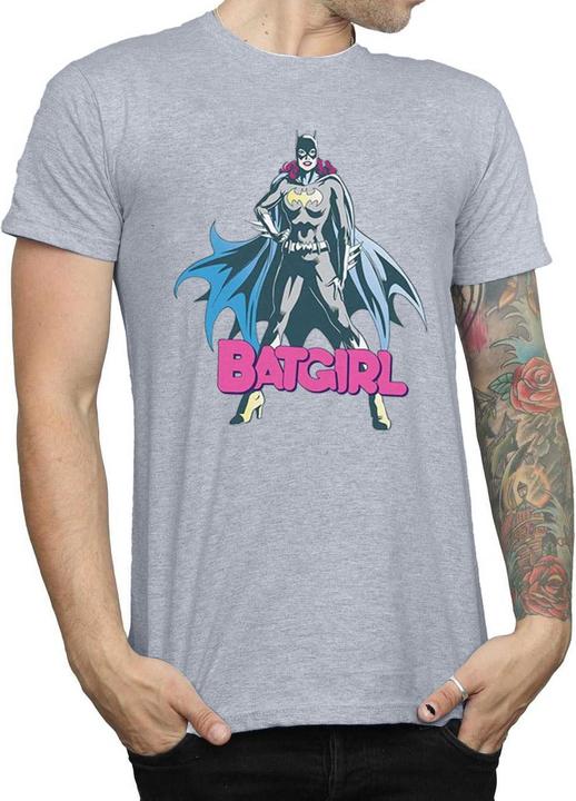 Actual product image Mens Batgirl Pose T-Shirt (S)