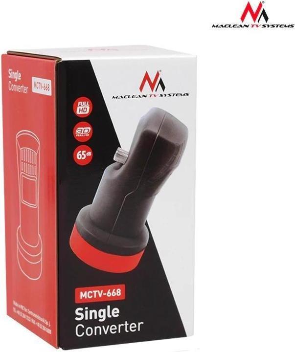 Produktbild Maclean MCTV-668 - Konwerter, Satelitarny LNB, Single