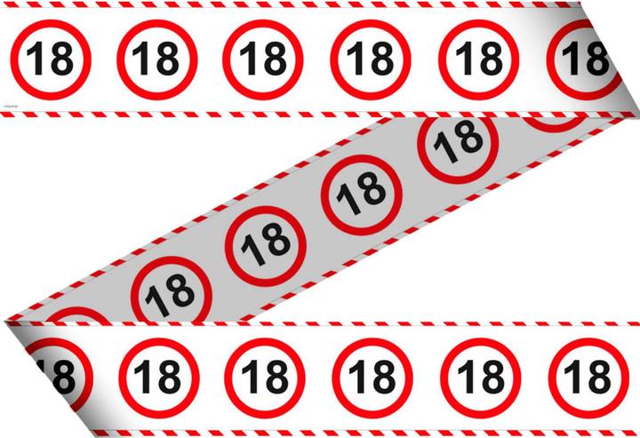 Immagine prodotto Folat Nastro barriera compleanno 18 anni