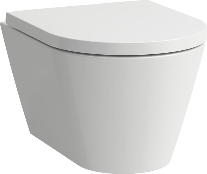 Produktbild Laufen Wand-WC COMPACT KARTELL spülrandlos, Tiefspüler weiss LCC