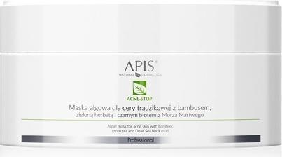 Apis Natural Cosmetics Apis Acne-Stop Algae Mask Algae Mask For Acne Skin With Bamboo And Green Tea 100G