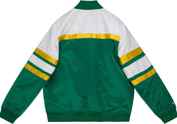 Produktbild Mitchell & Ness M&N Heavyweight Satin Jacke - SCRIPT Seattle SuperSonics - S (S)