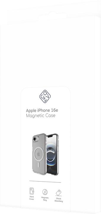 Actual product image Cazy Hülle mit magnetischem Ring, kompatibel mit Qi2/MagSafe (Apple iPhone 16e)