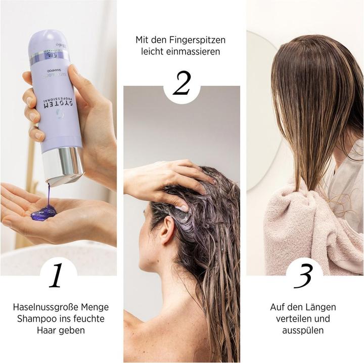 Produktbild System Professional LuxeBlond - Shampoo (1000 ml, Flüssiges Shampoo)