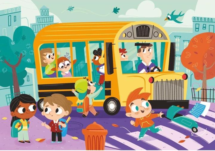 Actual product image Clementoni FramePuzzle means of transport g (15 pieces)