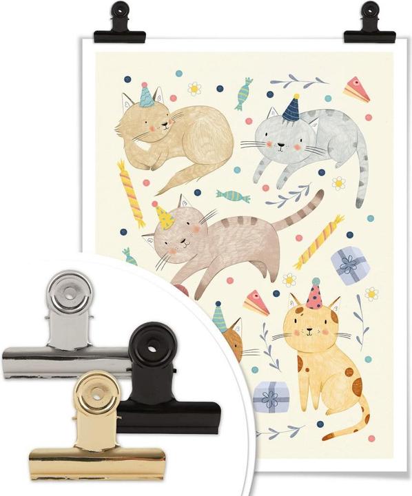 Image du produit Trenddeko Anniversaire du chat (80 x 100 cm)