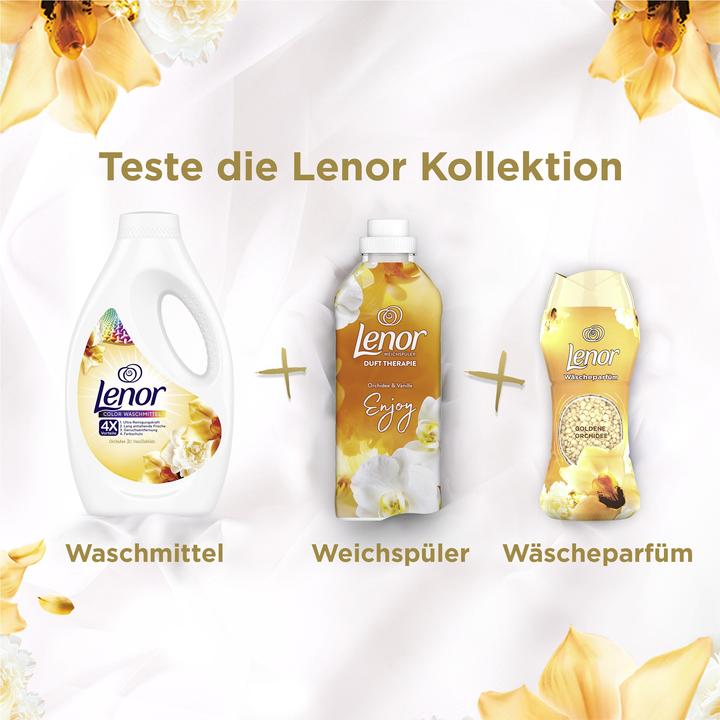 Produktbild Lenor Goldene Orchidee (19 Waschgänge, Flüssig)
