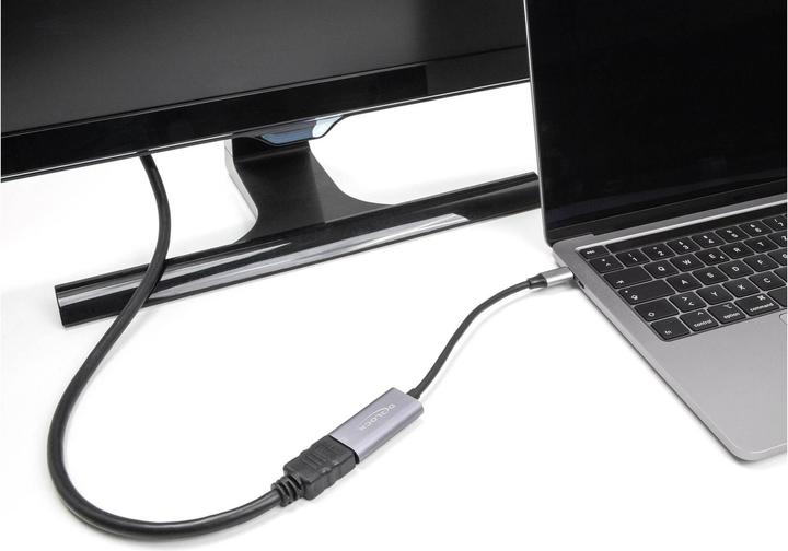 Image du produit Delock Adaptateur USB Type-C vers HDMI (DP Alt Mode) 8K avec HDR (USB-C, 15 cm)